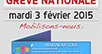 GREVE Nationale le mardi 3 février à l'appel du SNES et de la FSU