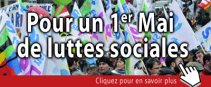 Pour un 1er mai de luttes sociales