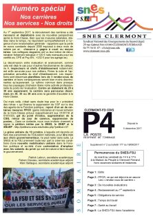 Bulletin spécial carrières - supplément n° 2 au bulletin 177 du 18-09-17