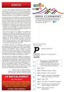 Bulletin n° 176 du 28 juin 2017