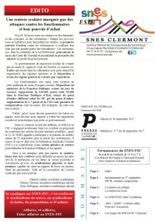 Bulletin n° 177 du 18 septembre 2017