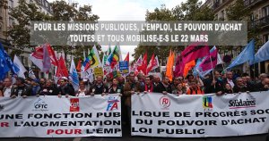 Fonction Publique : 7 organisations, dont la FSU, appellent à la grève le 22 (…)