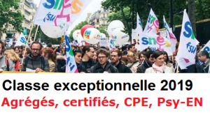 Classe exceptionnelle : calendrier de consultation des avis, des CAPA et de (…)