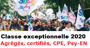 Classe exceptionnelle 2020 : comment ça marche ? [mise à jour le 26-06-20]