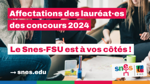 Stagiaires - rentrée 2024 : obtenir un établissement dans l'académie de (…)