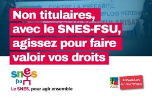 Renouvellement annuel des contrats des Non-titulaires