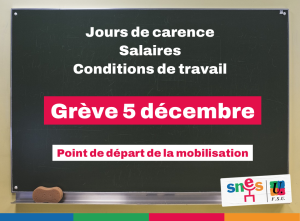 Jour de carence, salaires, conditions de travail, le mépris, ça suffit ! La (…)