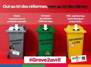 Pour le retrait du « Choc des savoirs » ! Nous ne trierons pas nos élèves ! (…)