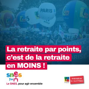 Retraites par points : combattre un projet dangereux, tous en grève le 5/12 !