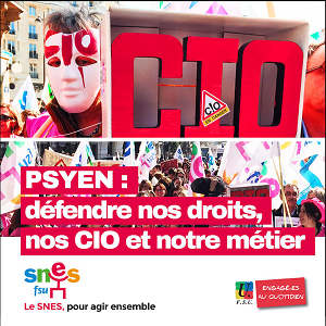 Postes de PsyEN EDO : rassemblement à Paris le 15 décembre !