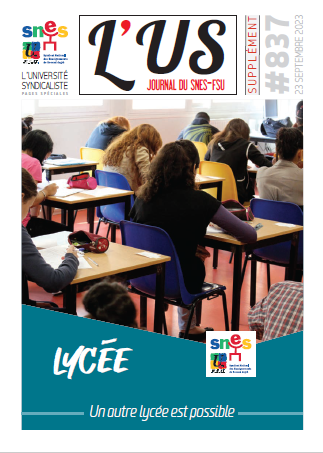 Lycée – Supplément de l'US n°837