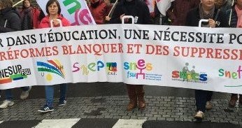 En grève le 14 avec les lycéens et devant le rectorat le 19 contre la (…)