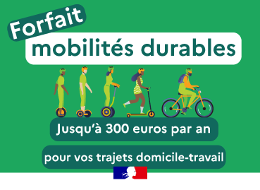 Forfait Mobilités Durables : demande à faire avant le 31 janvier 2024