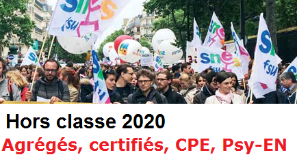 Hors classe 2020 : comment ça marche ?