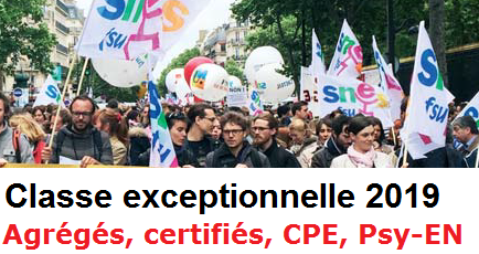 Classe exceptionnelle des certifiés : la CAPA s'est tenue lundi 1er juillet