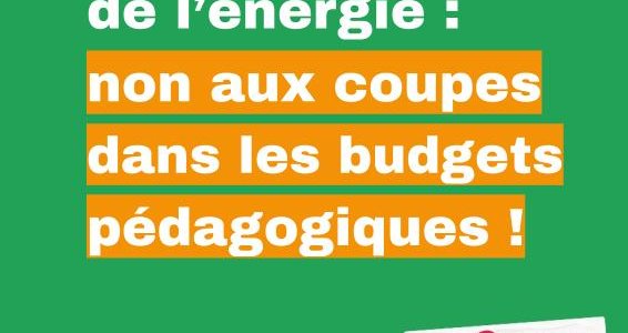 Facture énergétique dans les lycées : la FSU interpelle la Région !