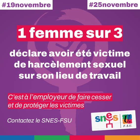 Contre les violences sexuelles et sexistes, dans l'action la semaine du (…)