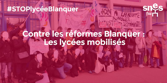 Lycée Blanquer : la liberté de choix est une fiction !