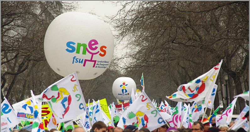 Quelques photos de la manifestation du 06 avril à Paris