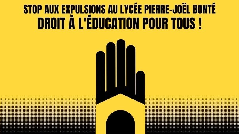 Pétition : Soutenons 2 nouveaux lycéens de Riom menacés d'expulsion !