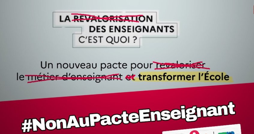 Pacte – remplacement de courte durée : tromperie et provocation !