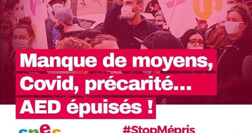 AED : toutes et tous en grève mardi 1er décembre