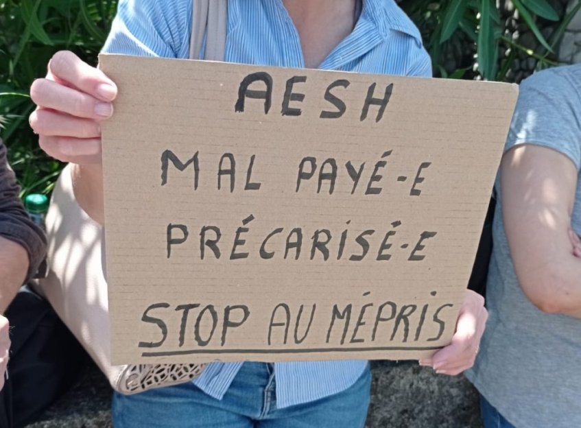 Les AESH comme variables d'ajustement à la rentrée