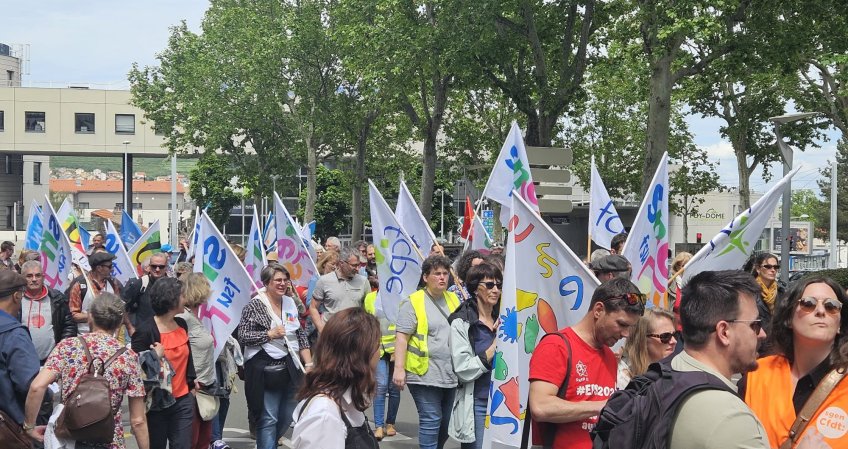 Retour sur la manifestation contre le choc des savoirs, pour l'école (…)