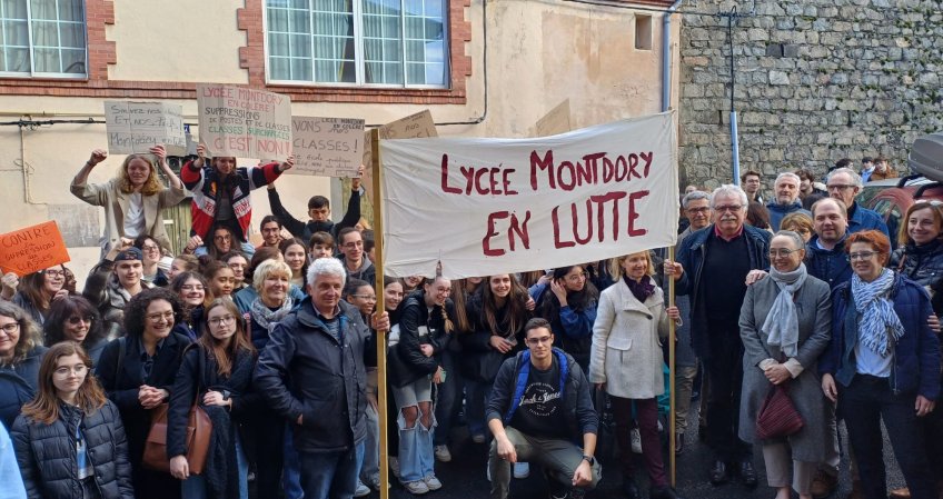 Montdory en lutte : le SNES-FSU Clermont soutient pleinement la mobilisation (…)