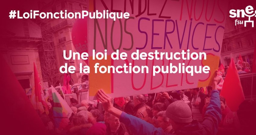 MARDI 28 MAI : Journée d'action contre la loi Fonction Publique