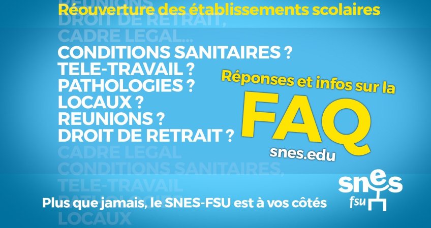 FAQ réouverture des établissements : défendre vos droits ! [Mise à jour le (…)