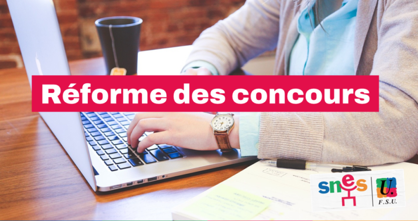 Réforme de la formation initiale et des concours : le gouvernement fonce (…)