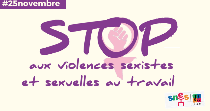 Le 25 novembre, journée internationale contre les violences faites aux femmes