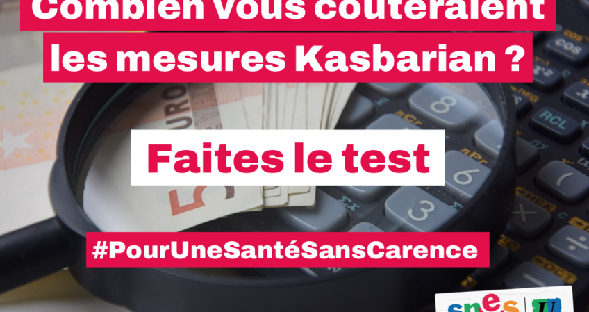 Arrêts maladie, combien vous coûteraient les mesures Kasbarian ?