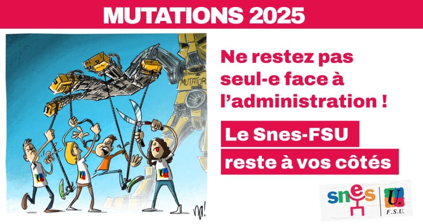 Mutations Inter-académiques 2025 : infos, outils et conseils du SNES-FSU